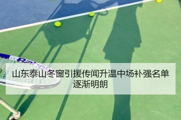 山东泰山冬窗引援传闻升温中场补强名单逐渐明朗